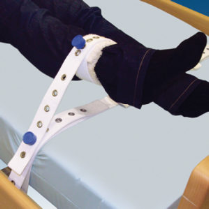 Pojas za humano vezivanje noge, bijeli sa magnetima (šifra 1015 UNI)
